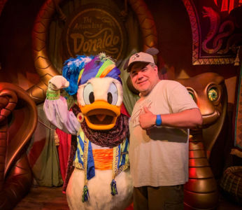 Disney World Meeting With Donald Duck