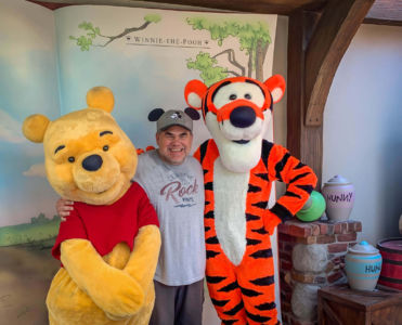 Disney World Meeting With Pooh And Tigger