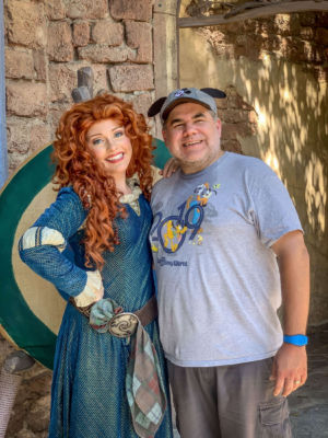 Disney World Merida From Brave